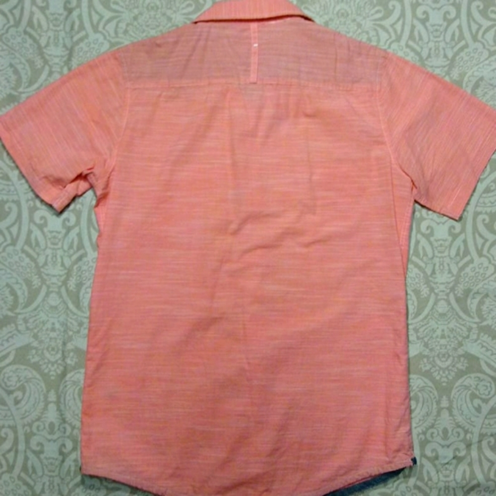 Sovereign Code Men’s Short Sleeve Shirt – Size S, Salmon, EUC - Picture 5 of 5